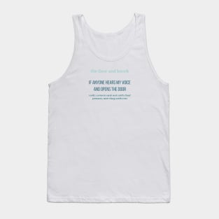 Revelation 3:20 Tank Top